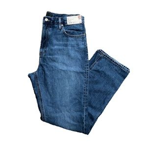 Uniqlo Straight High Rise Jeans